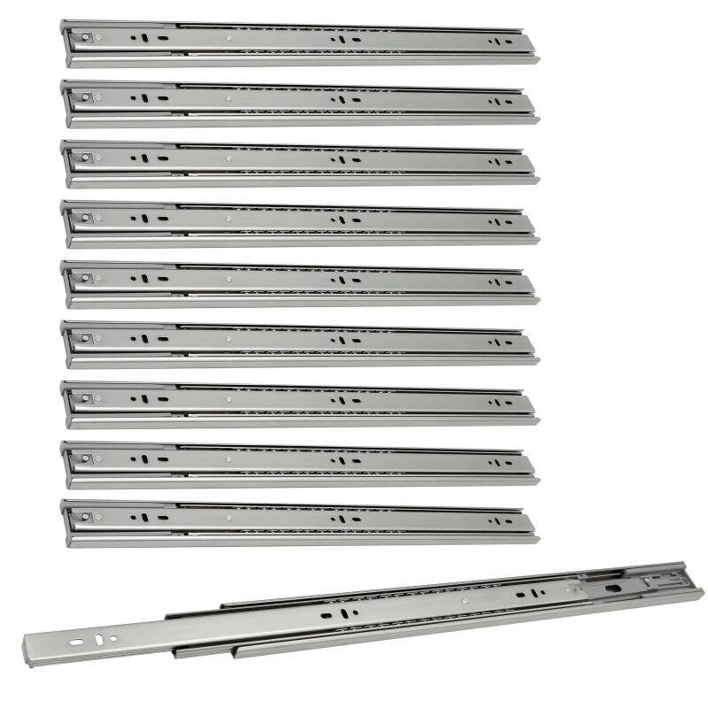 Schubladenschienen Schubladenauszug Soft Close Vollauszug Vollauszug Schubladenauszüge für Schubladen Schienensystem Auszugsschienen Gleitschiene Sc