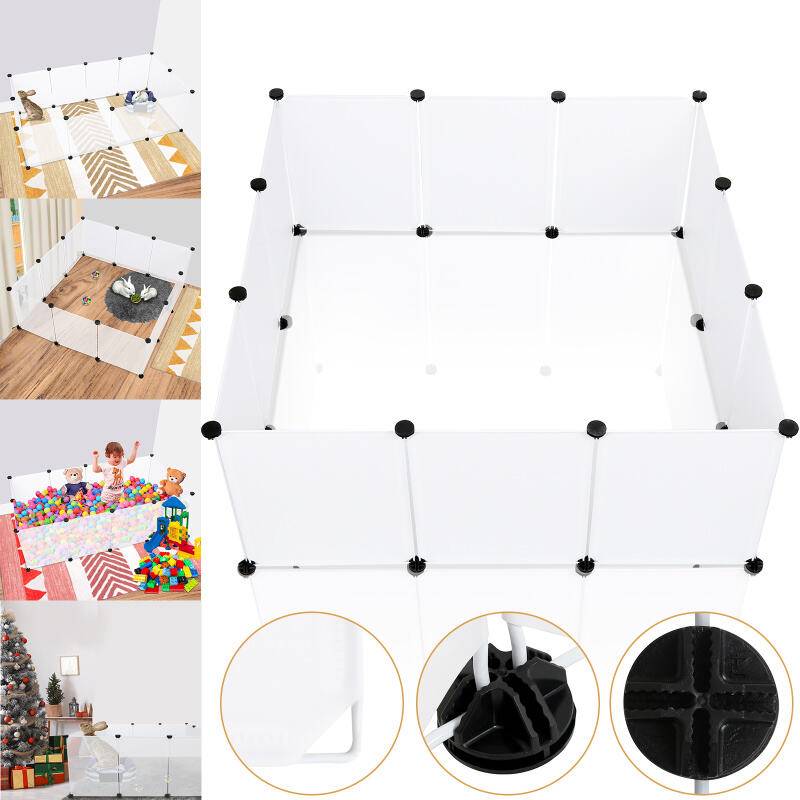 Kleintierkäfig Freigehege DIY für Kleintiere Hamster Hasen 12 Stück 35x45 cm