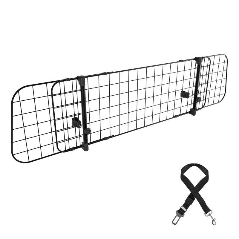 hundegitter auto Hundeschutzgitter Mit kleinen tieren funktioniert verstellbar von 90-145 cm schwarz