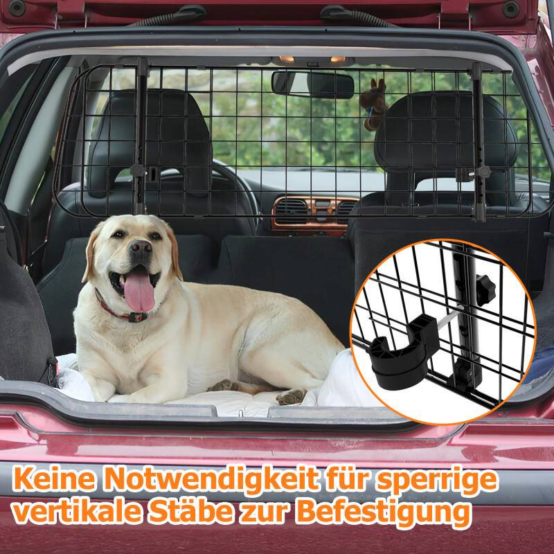 hundegitter auto Nimm 3 stacheldraht verstellbare Breite verstellbar von 90-145 cm