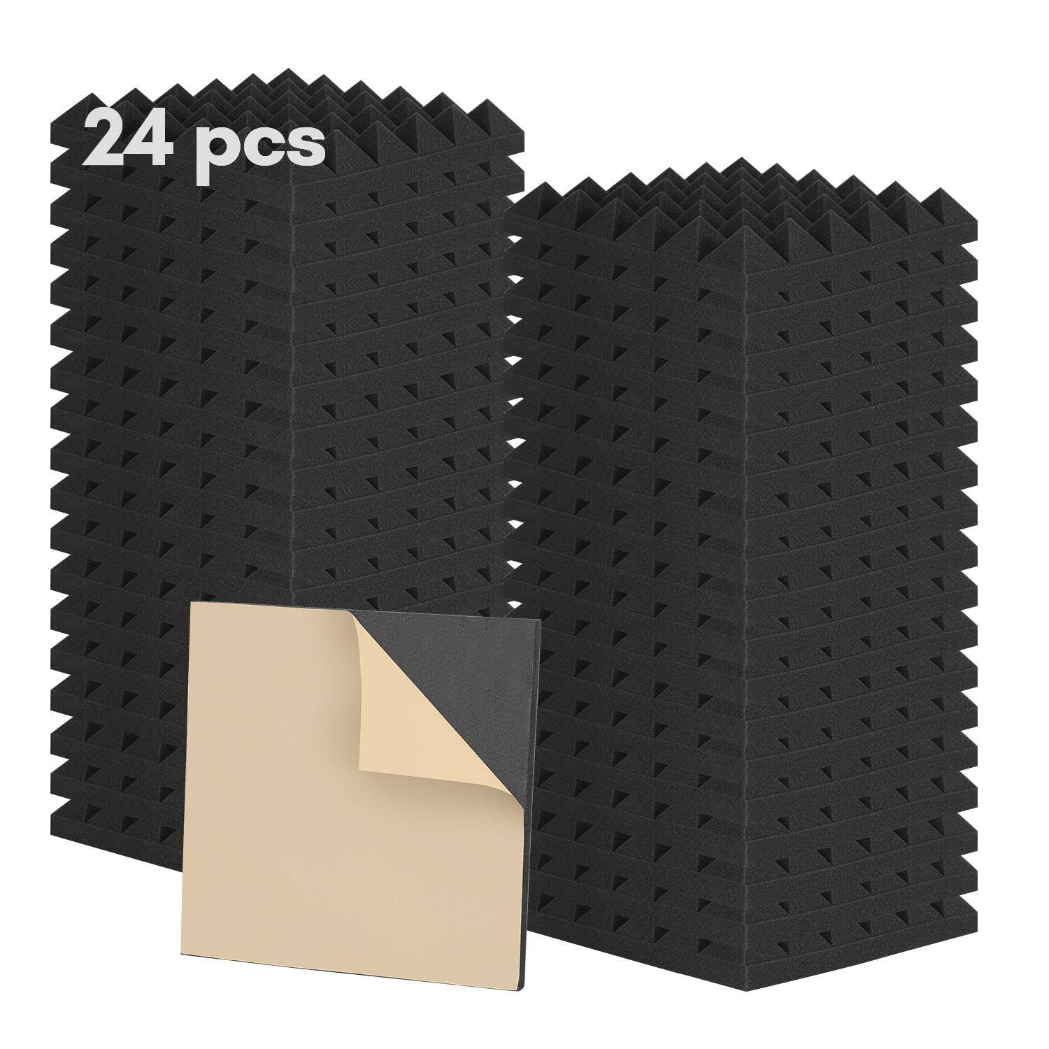 Noppenschaumstoff (ca.30cm x 30cm x 5cm) Raum Akustik Schaumstoff Akustikschaumstoff Schall Dämmung