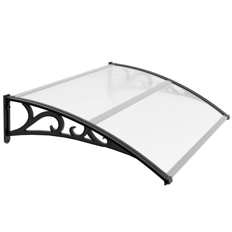 Vordach Türdach Haustürvordach Pultvordach (100x150cm)