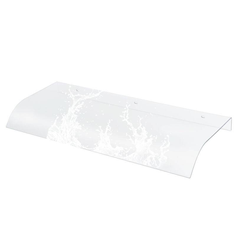 Vordach Haustürüberdachung Pultvordach für Haustür und Terrasse 40x80cm Außenwandmontage