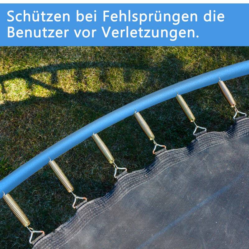 16 Stück Schaumstoff-Trampolin-Hüllen Ersatz-Trampolin-Schutzstange aus Schaumstoff – glatte Trampolin-Sicherheits-Schaumstoff-Schutzstange für T