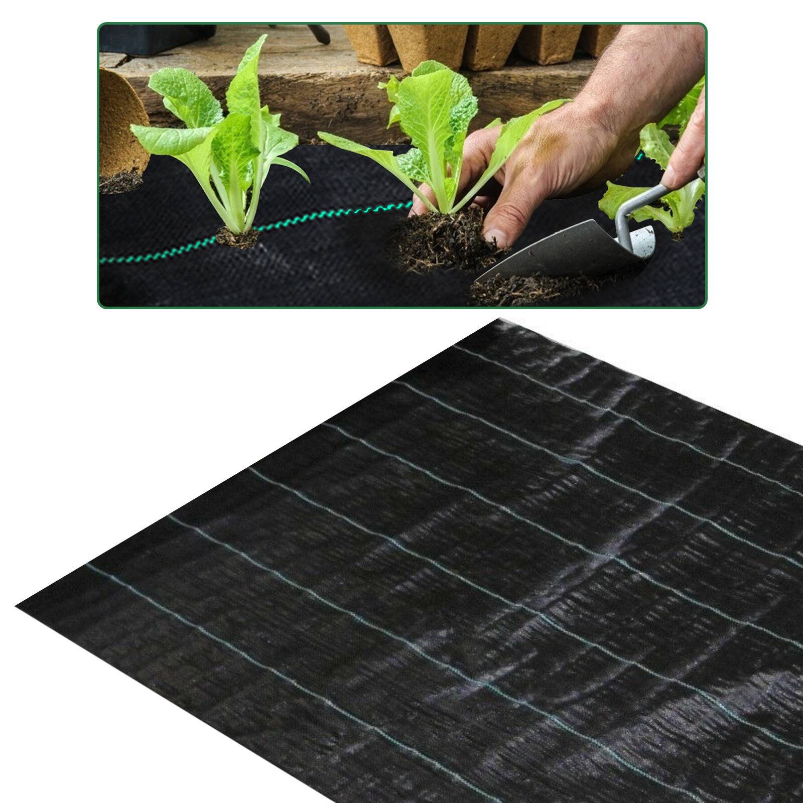 30m² Unkrautvlies, 90g/m², Gartenvlies Bodengewebe, 3x10m, Wasserdurchlässig Reißfest, Pflanzenschutz