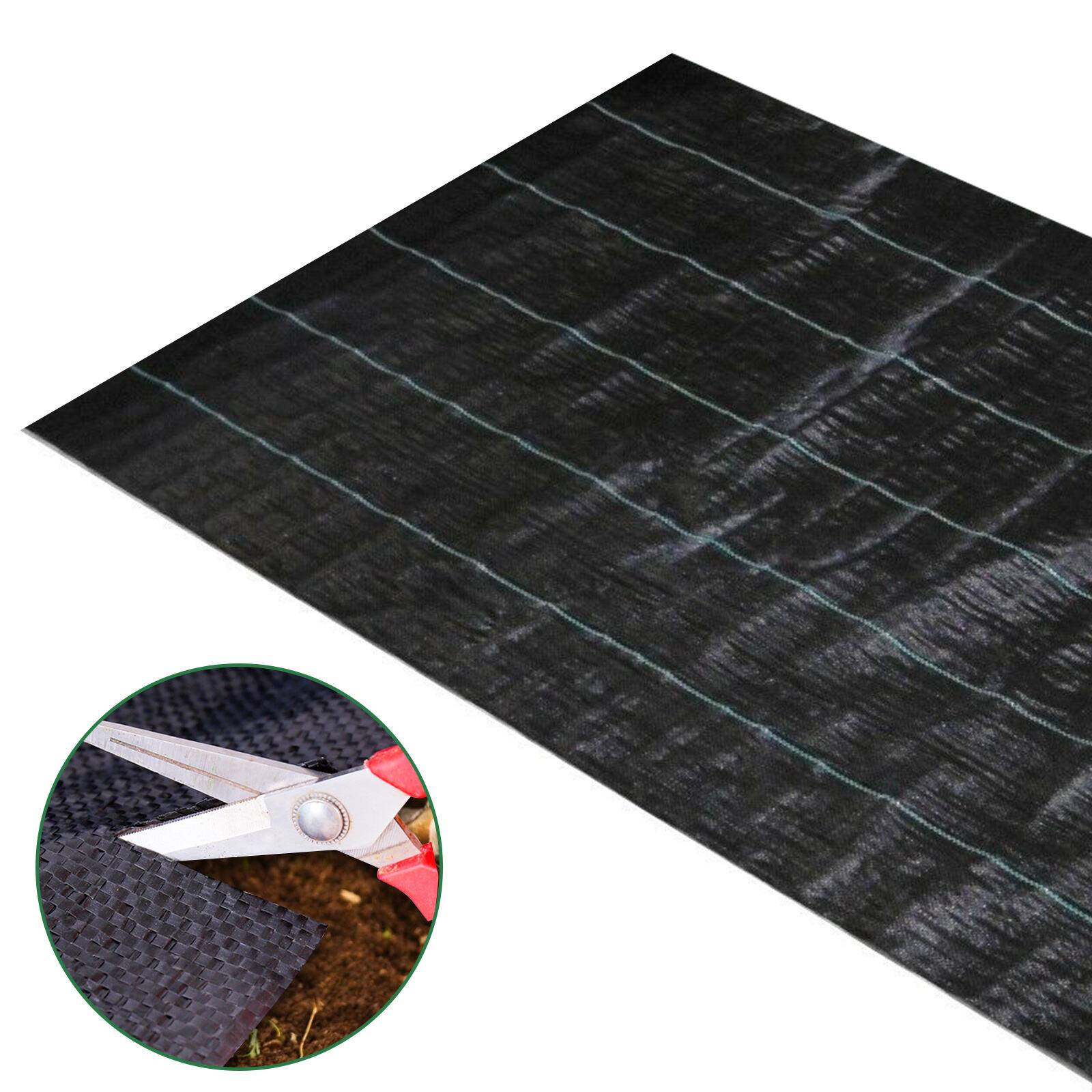 40m² Unkrautvlies, 4x10m, Gartenvlies, Wasserdurchlässig, 90g/m², Bodengewebe Mulchvlies, Reißfest