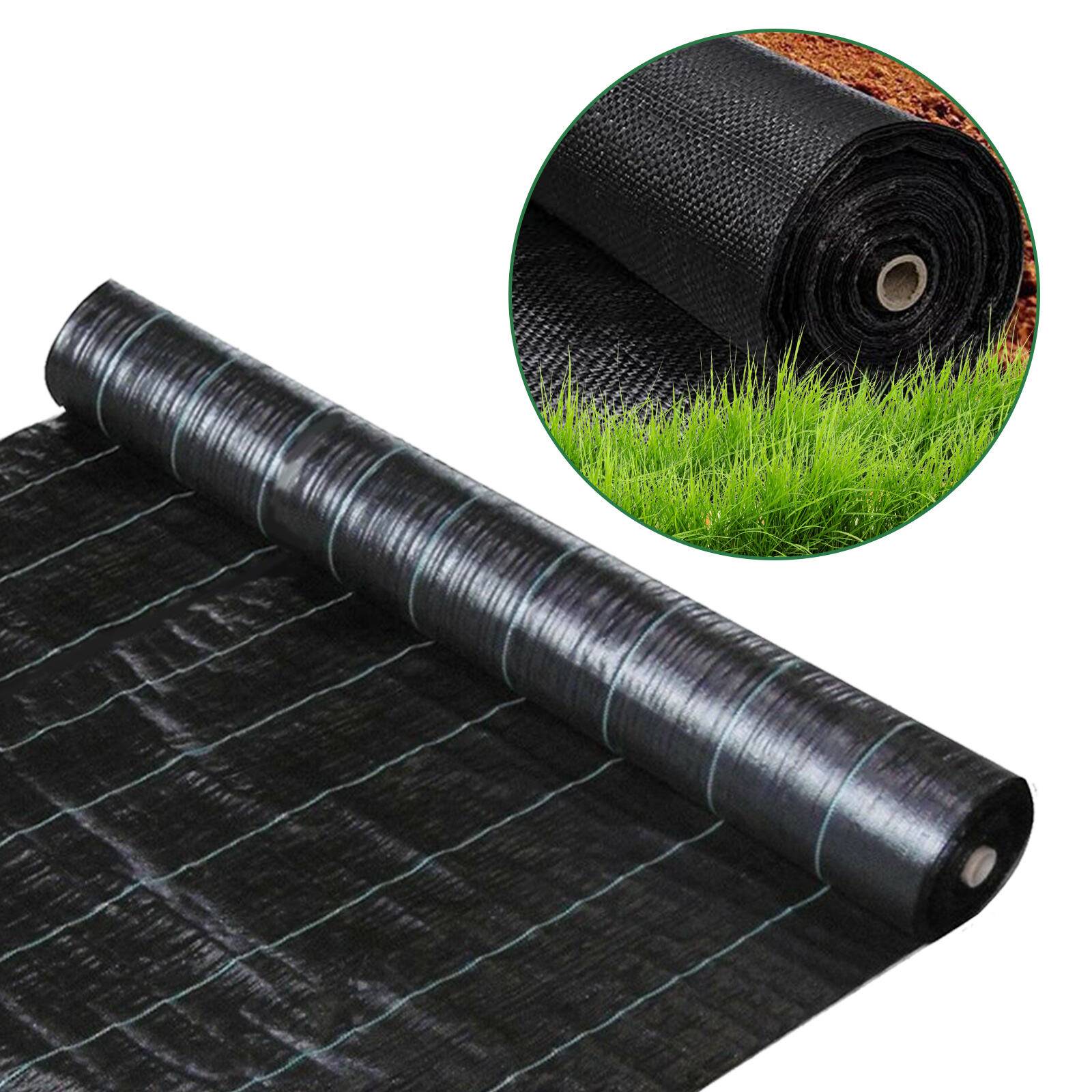 Unkrautvlies 90g/m², 4m x 10m Gartenvlies, Pflanzenschutz, wasserdurchlässig, Unkrautfolie Bodengewebe Mulchvlies Bändchengewebe