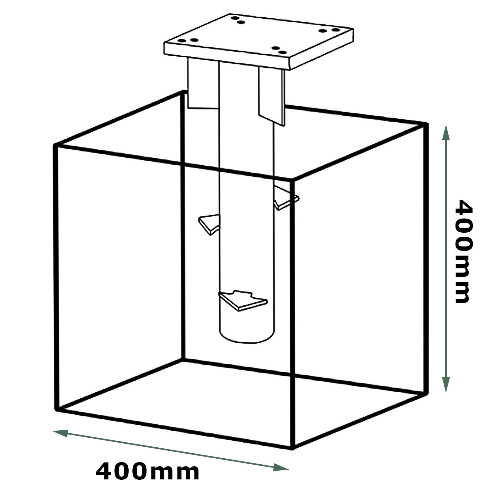 Balkon Schirmständer Schirmhalter Sonnenschirmständer Universal Sonnenschirm Metall Silber