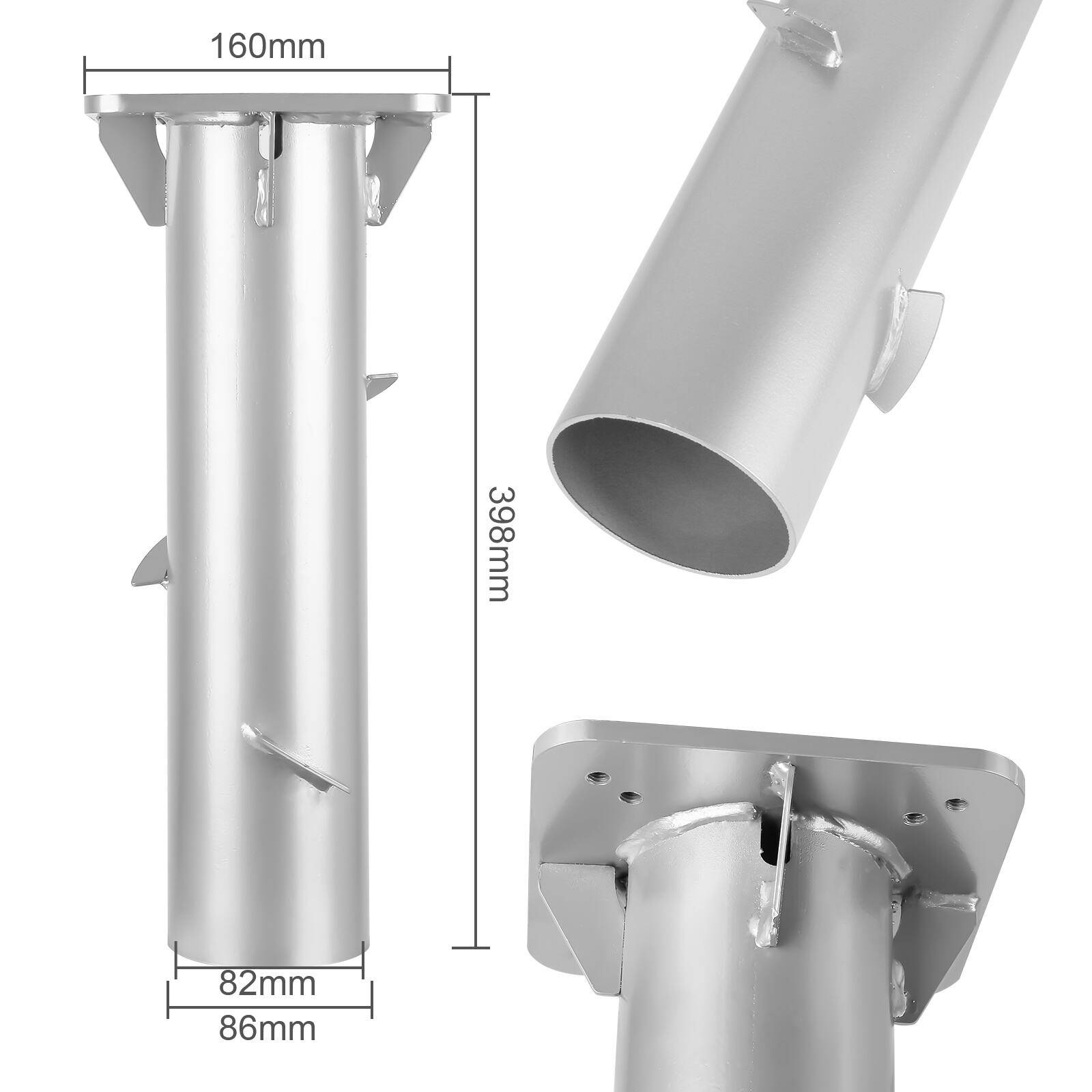 Bodenanker, Sonnenschirmständer Befüllbar, für Sonnenschirm - Ampelschirm - Kurbelschirm