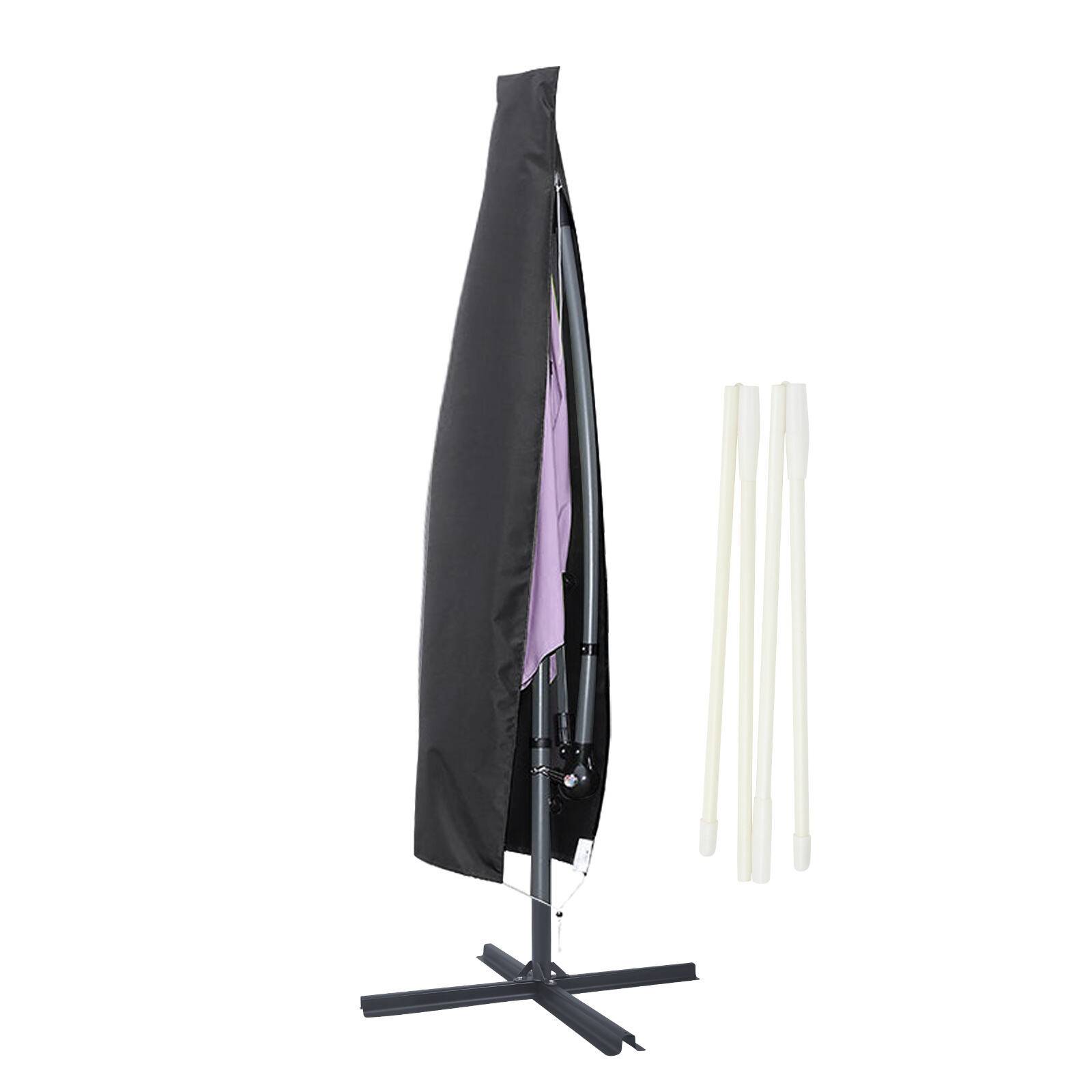 Ampelschirm Schutzhülle Sonnenschirm Kurbelschirm für 2-4M Sonnenschirm 265cm