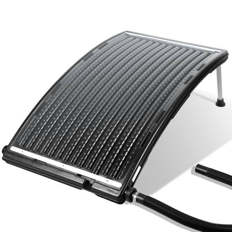 solarheizung Fassungsvermögen bis zu 15 Liter Solarheizung für Aufstellpools Sonnenkollektor für Warmwasser 1 Stück 110x69x14cm