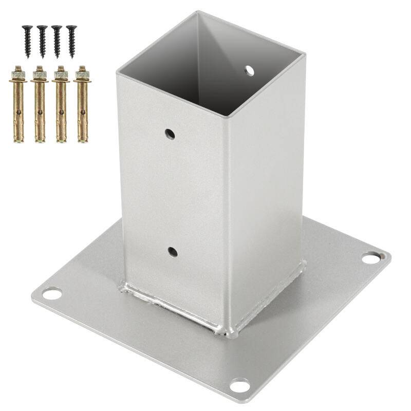 Aufschraubhülse Aufschraubbodenhülse Einschlagbodenhülsen ger Bodenh&uuml 4 Stück 120*120mm