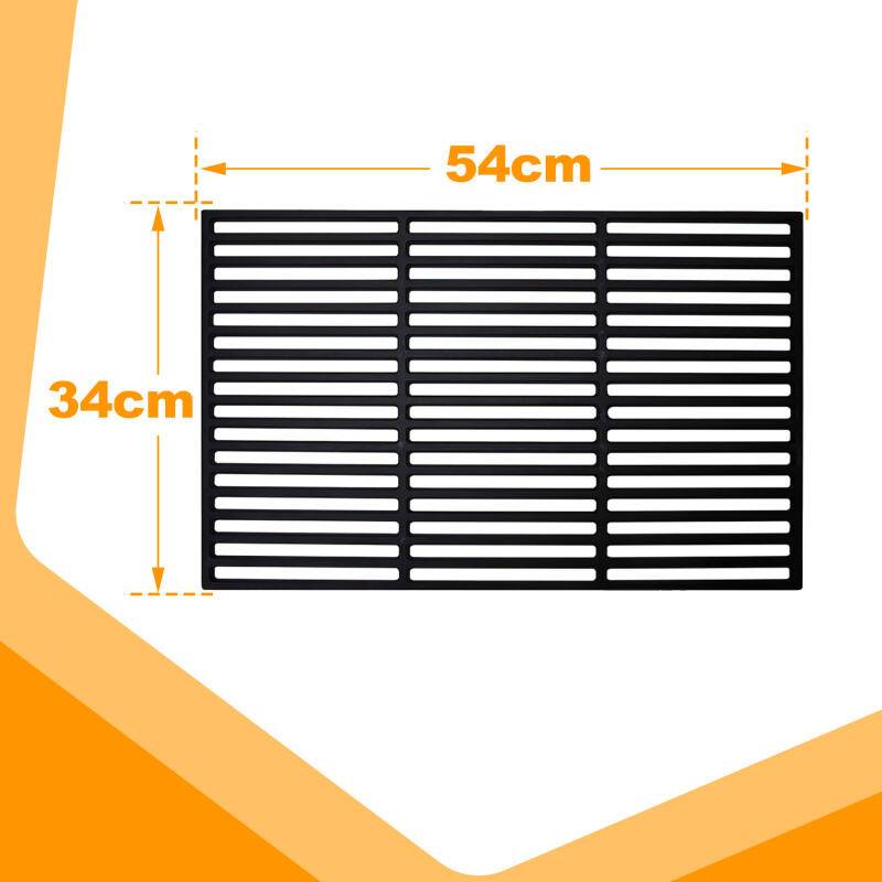 Grillrost Grillgitter BBQ Grillrost Eckig emailliert Grillplatte für Gasgrill 54x34cm