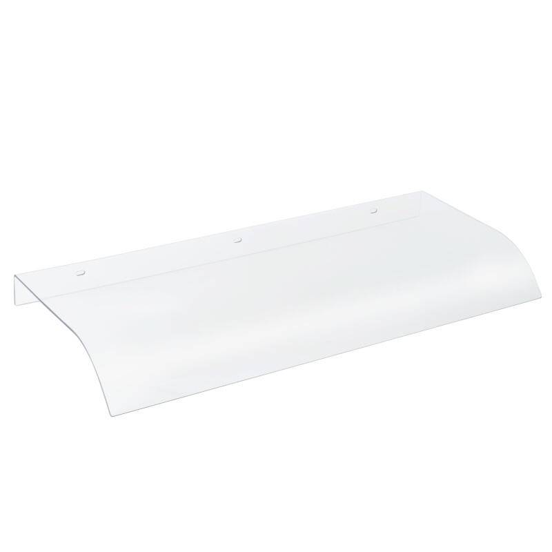 Vordach Haustürdach Pultvordach für Haustür und Terrasse 40x80cm Außenwandmontage