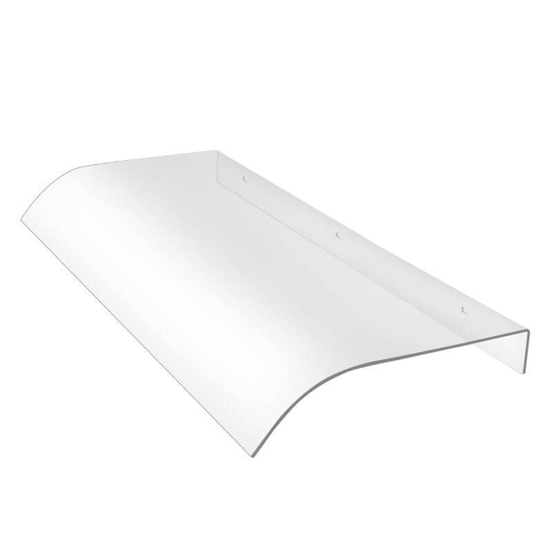 Vordach Vordach für Haustür Haustürdach Pultvordach Türvordach 40x80cm Außenwandmontage