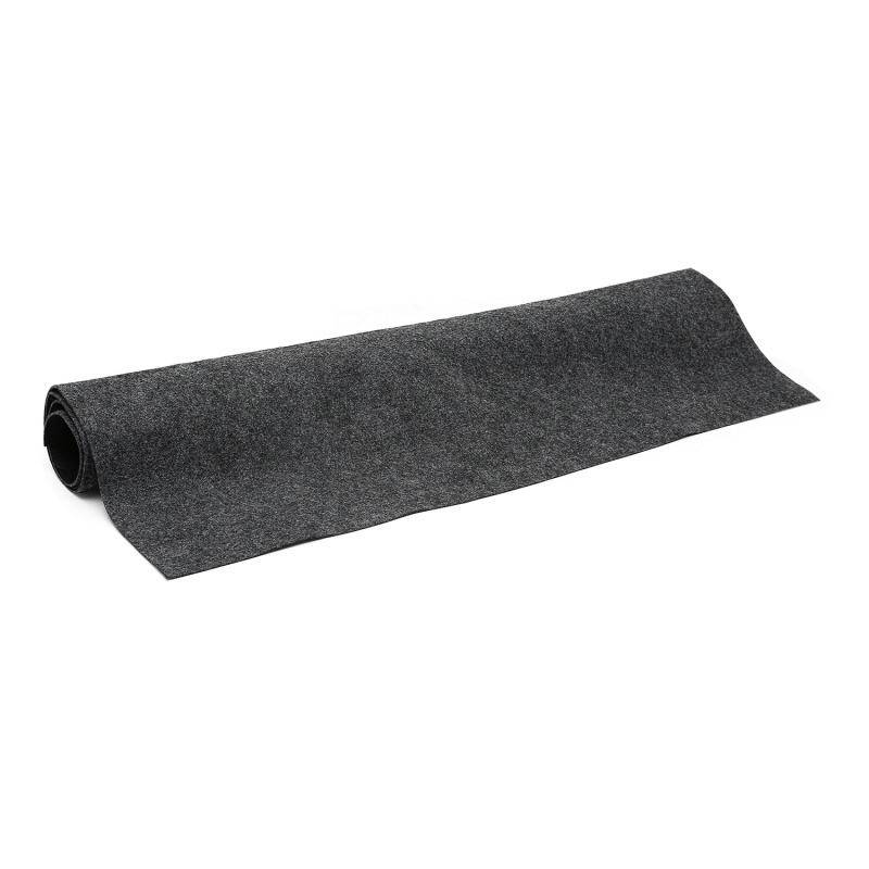 Grillteppich Bodenschutzmatte Grillteppich Outdoor Grau 90x120cm