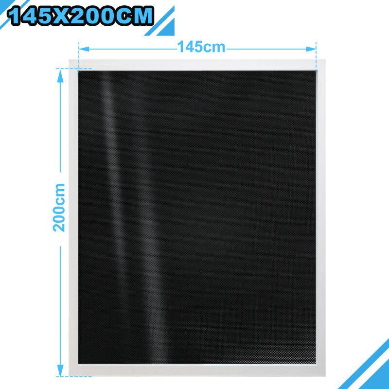 Verdunklungsstoff Sonnenschutz Verdunkelungs Sonnenschutz zu 100% verdunkelnd,Folie mit Thermobeschichtung,lichtundurchlässige für Fenster,Velux und
