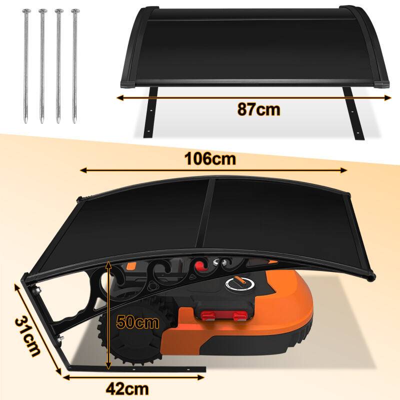 Rasenmäher Garage Mower Profi Mähroboter Dach Mährobotergarage UV-Schutz Cover