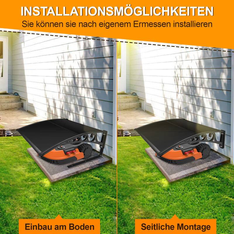 Rasenmäher Garage Mower Profi Mähroboter Dach Mährobotergarage UV-Schutz Cover