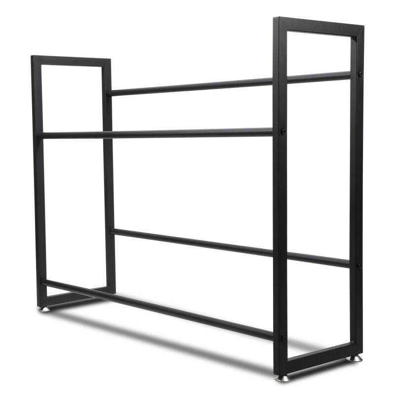 1x Getränkekistenregal Getränkeständer Getränkekisten aus Metall für 6 Kästen 105x32x85cm