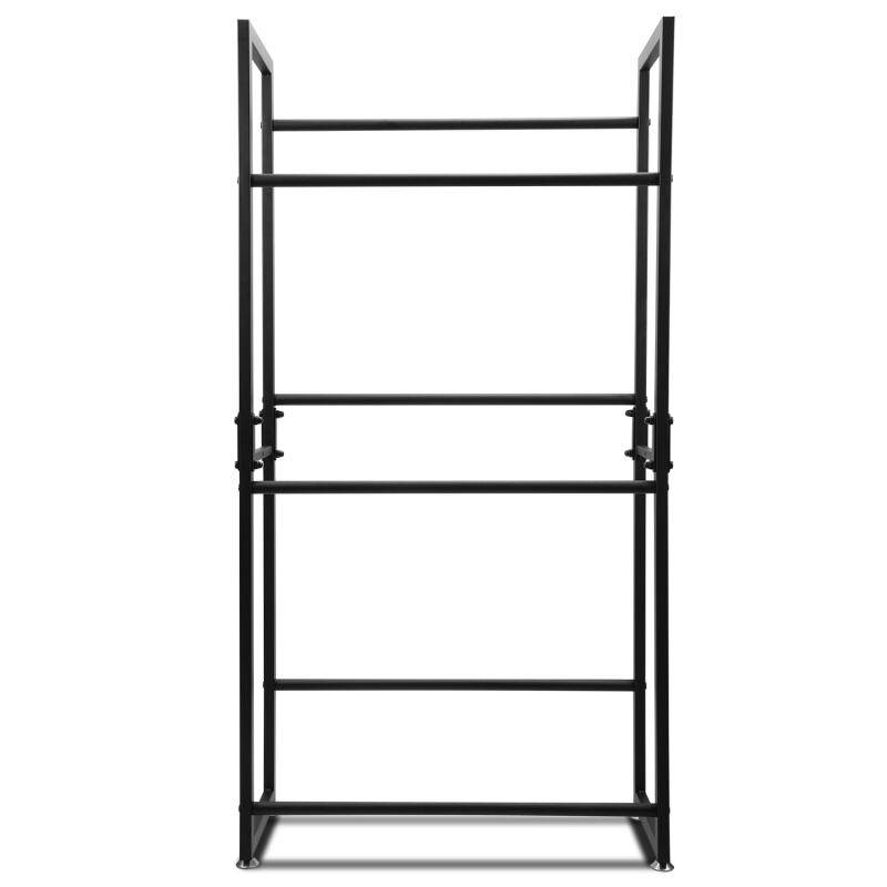 2x Getränkekistenregal Regal für Getränkekisten Bierkistenregal Getränkekisten aus Metall 105x32x85cm