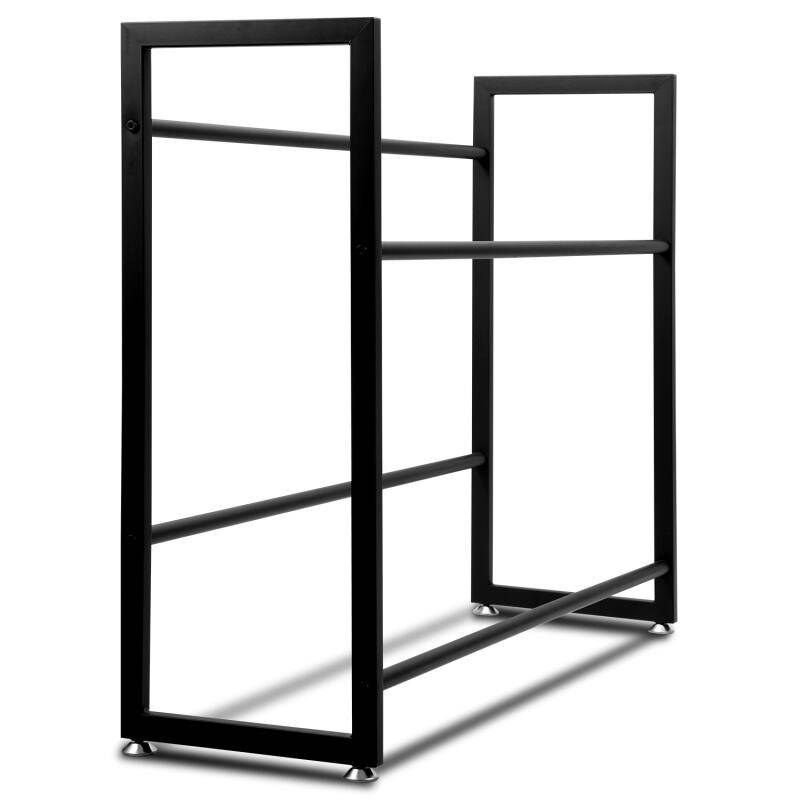 4x Getränkekistenregal Getränkeständer Bierkistenregal Getränkekisten aus Metall 105x32x85cm