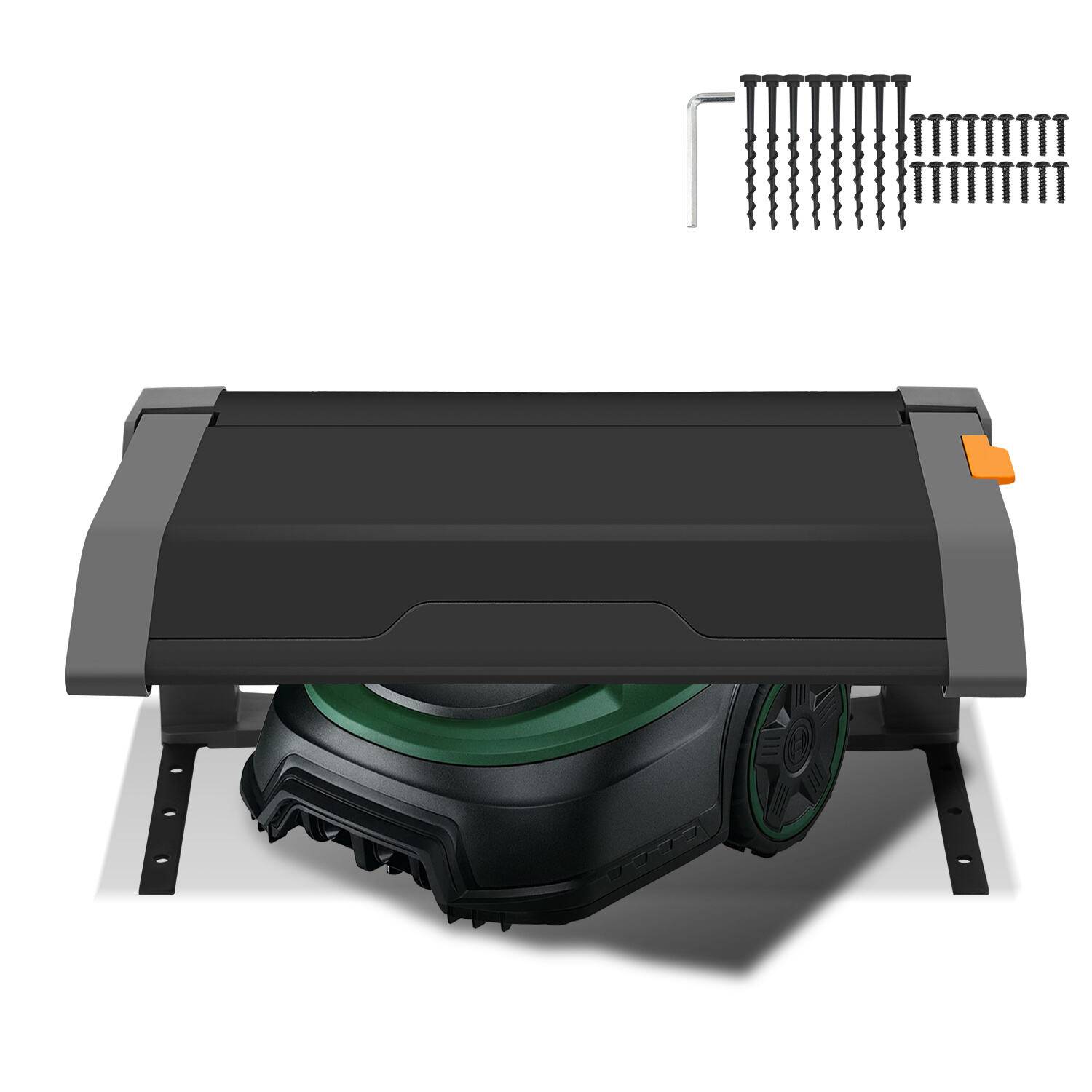 Rasenmäher Garage Klappbar Mähroboter Dach Automower Mower Roboter Abdeckung Schützt