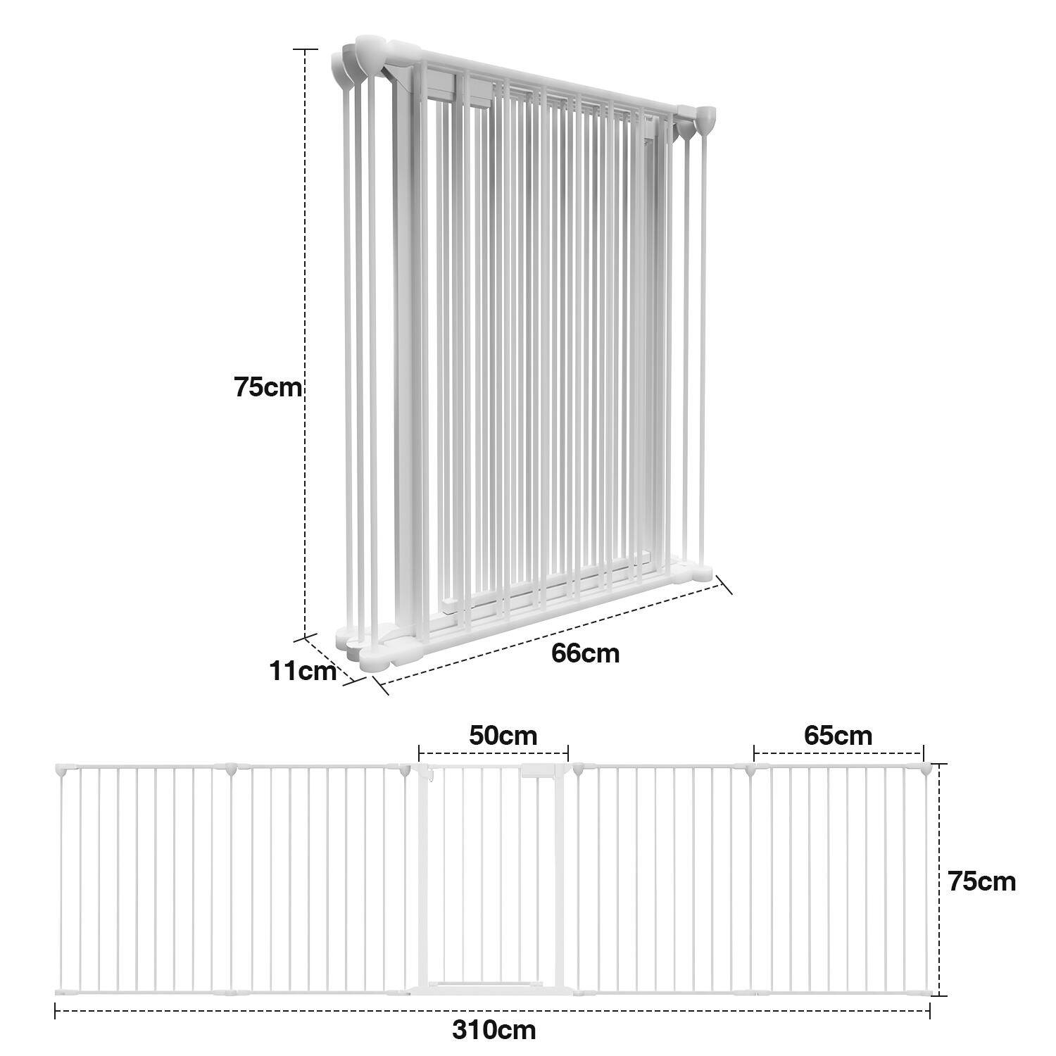 Kaminschutzgitter 5x Türschutzgitter Kinderschutzgitter Schutzgitter Ofen Absperrgitter Tierschutzgitter 300x75cm
