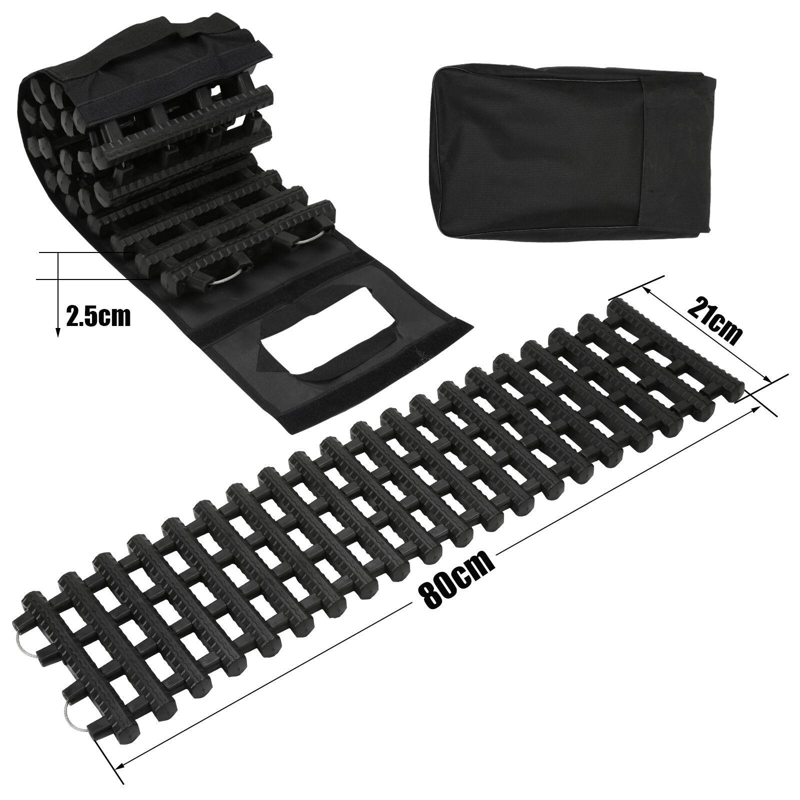 Anfahrhilfe 2x Tracks max.3.5t Sandbleche 100cm PKW LKW Traktionsplatte für Sand Schlamm Schnee