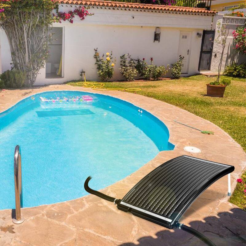 Solarheizung Sonnenkollektor für Schwimmbad Gartendusche Pool Schwarz 1 Stück