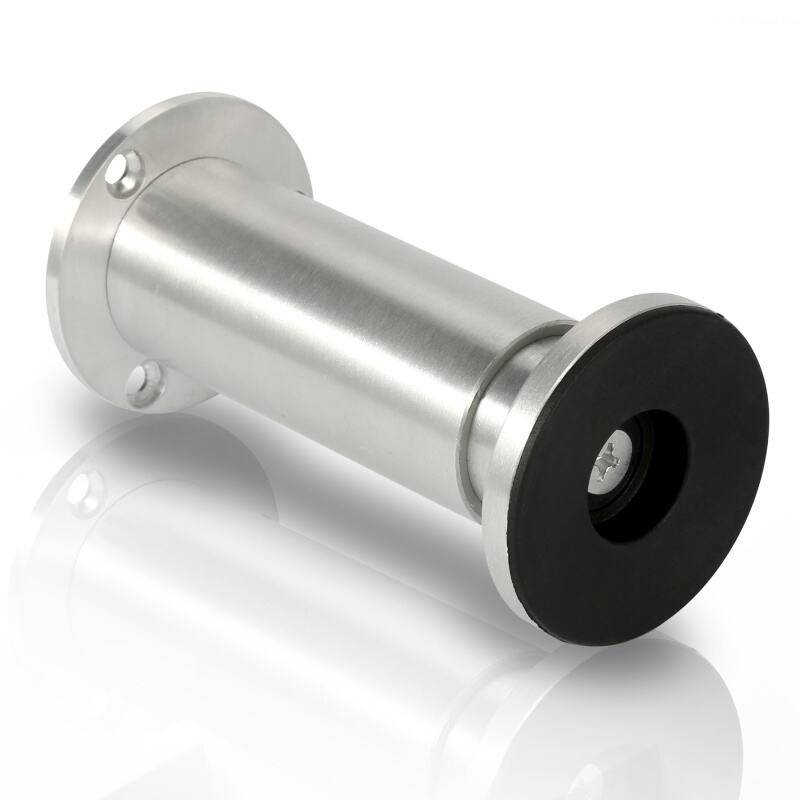 4X Möbelfüße Sockelfüße Sockelfüße Stellfuß Couchfüße Möbelfuß Verstellbar-Aluminium-80mm