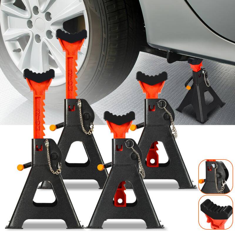 4x Unterstellbock Stutzböcke 3T Wagenheber Universal Unterstellböcke 285-430mm