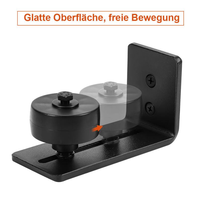 Schiebetürsystem Bodenführungsrolle Laufschiene Schiebetürbeschlag—Floor guide—11.5cm（1 Stück）