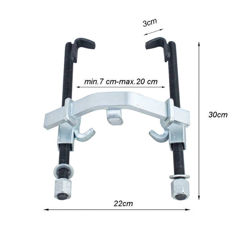 Universal Federspanner 3-tlg bis 1500kg / 1,5t Federn f. Tieferlegung KFZ Spanner Werkzeug