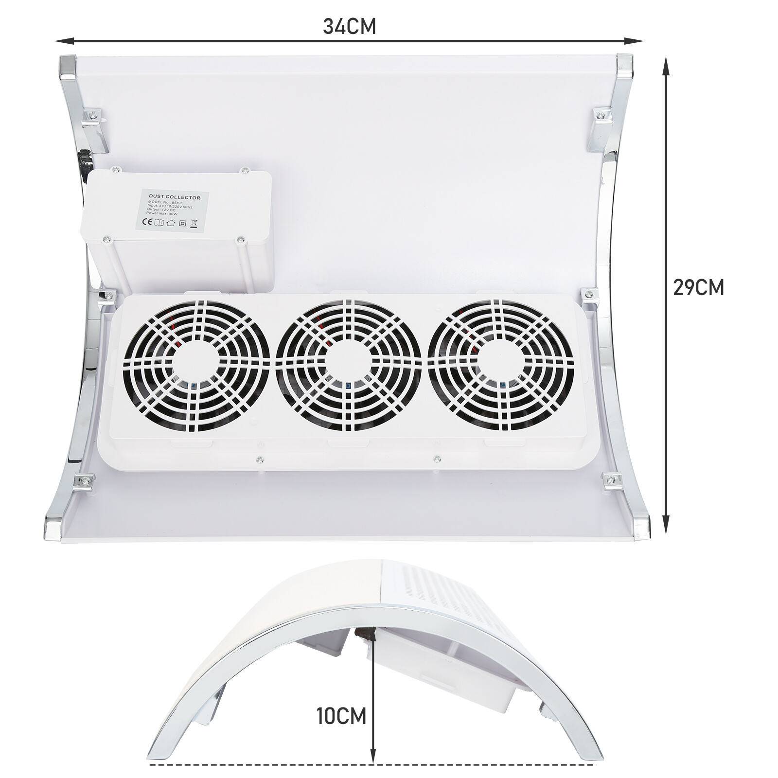 Nagel Staubabsaugung Nagelstaubsauger Tischabsaugung Profi Nagelstaubabsaugung für Maniküre