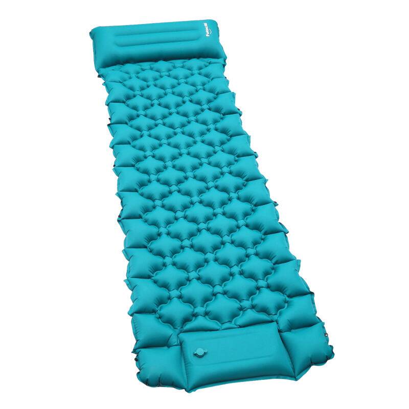 Camping Isomatte, Isomatte Camping Aufblasbar,8,5cm Dicke Isomatten Camping Ultraleicht mit Kissen Isomatte Selbstaufblare Schlafmatte für Camping