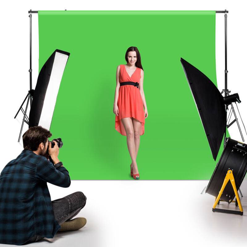 Fotostudio Set Hintergrundsystem Hintergrund Ständer Fotohintergrund portables
