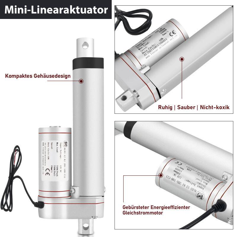 1500N Verstellantrieb Linearantrieb Linear Antrieb Actuator Linearmotor Linearantriebsmotor DC12V 400mm