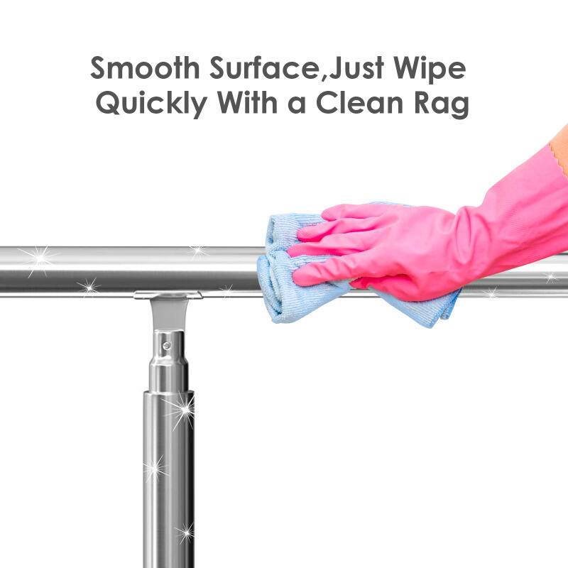 Treppengeländer Geländer Edelstahl 120 cm ohne Querstreben Ø 42mm für Innen und Außen Garten Treppenhaus