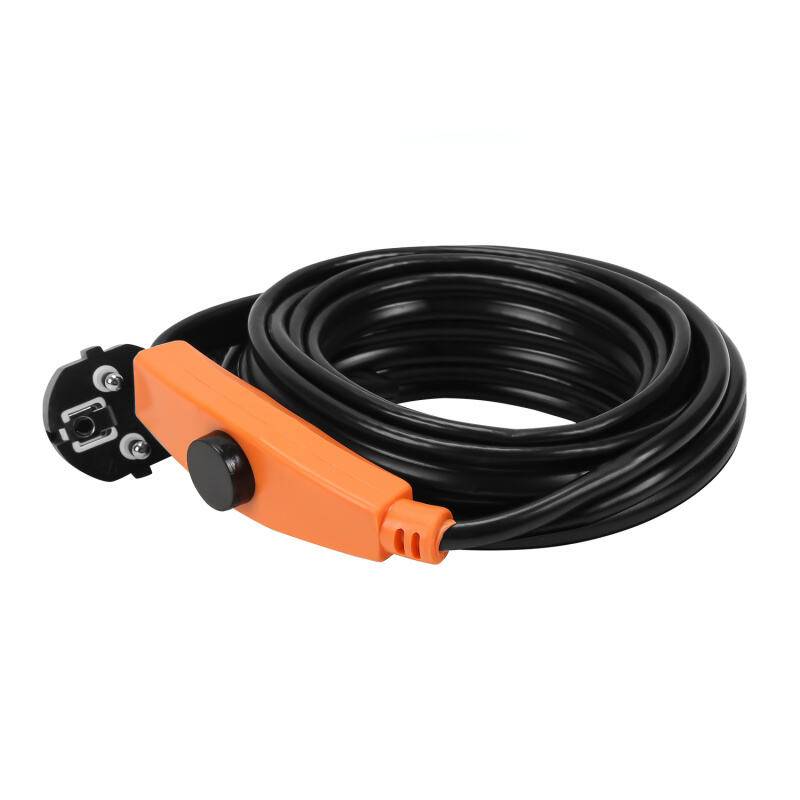 2m 32W Heizkabel Frostschutz Heizleitung Frostschutzkabel Rohrbegleitheizung selbstregulierend mit Thermostat