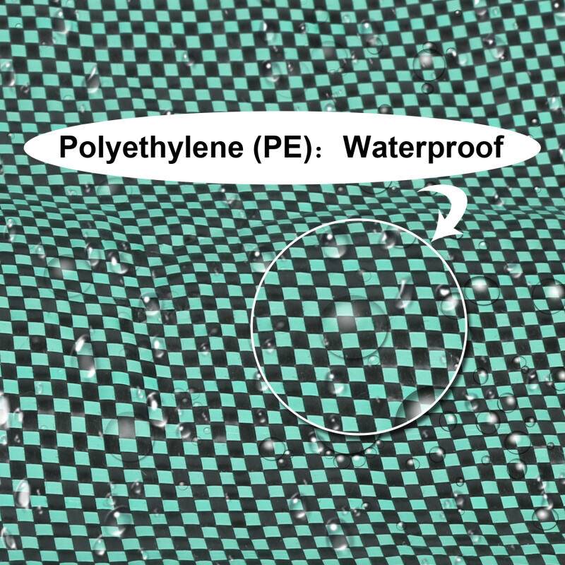 6X Gartensack Laubsack Gartenabfallsack XXL Garten Tasche Rasensack mit Griffen 272L - Grün