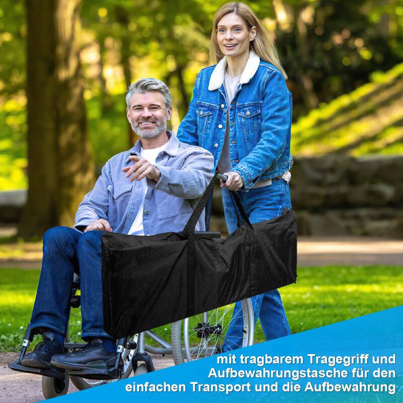 Rollstuhlrampe 213cm Auffahrrampe bis 300KG Anti-Rutsch Alu Verladerampe Tragbare Schwellenrampe für Rollatoren Rollstühle