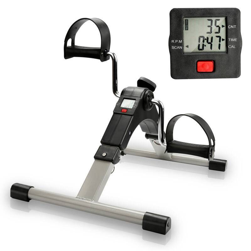 Heimtrainer mit LCD Bildschirm zum Training von Armen und Beinen Einstellbare statische Mini-Bike