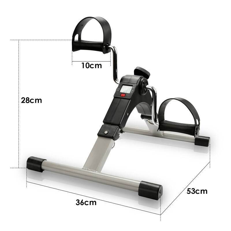 Heimtrainer mit LCD Bildschirm zum Training von Armen und Beinen Einstellbare statische Mini-Bike