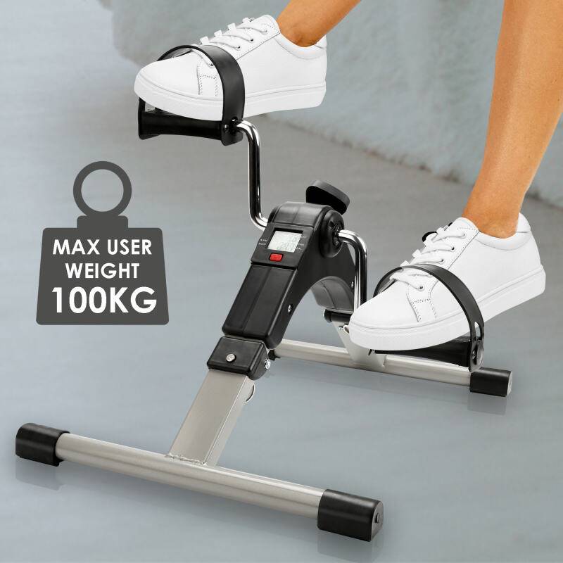 Heimtrainer mit LCD Bildschirm zum Training von Armen und Beinen Einstellbare statische Mini-Bike