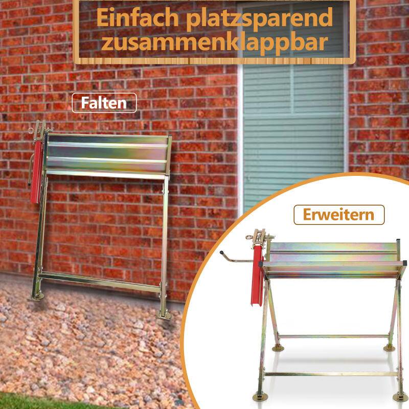 Sägebock für Brennholz Holzsägebock mit Kettensägenhalter Holz Säge Bock Kettensäge Sägehilfe