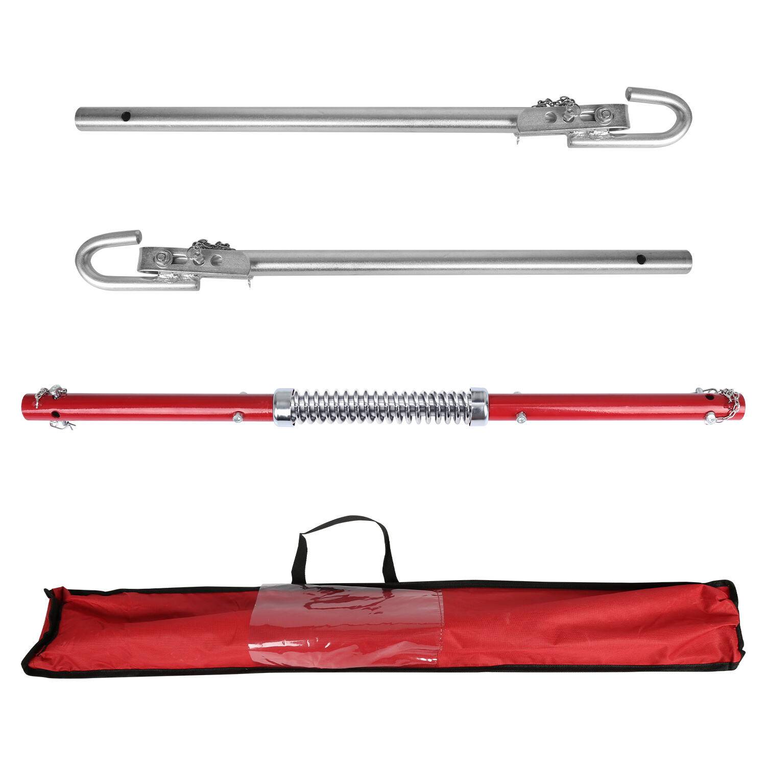 Abschleppstange bis zu2tonnen Sicherheits-Autozugstange mit Stoßdämpfer 1,8m 3 teilig