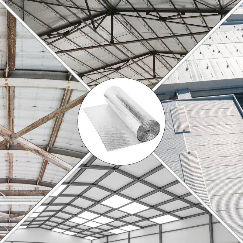 Isolierfolie Heizkörper Dämmfolie 3-4mm Isolierungsfolie für Wärmedämmung Reflexionsfolie 1x20m 200 g/m²