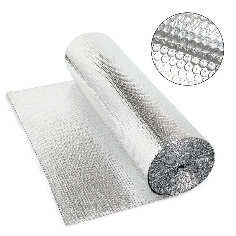 Isolierfolie Heizkörper Dämmfolie 3-4mm Isolierungsfolie für Wärmedämmung Reflexionsfolie 1x20m 200 g/m²