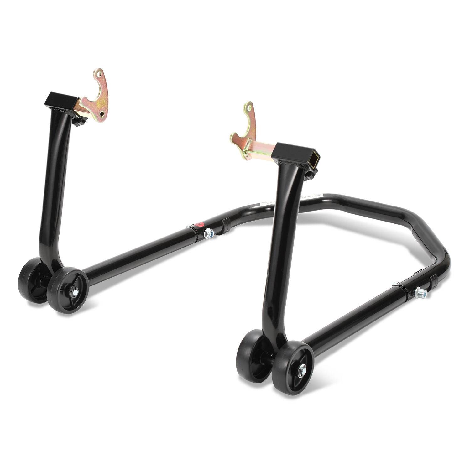 Motorradträger Transportträger mit verstellbarer Hinterradbreite, Transportträger, schwarz